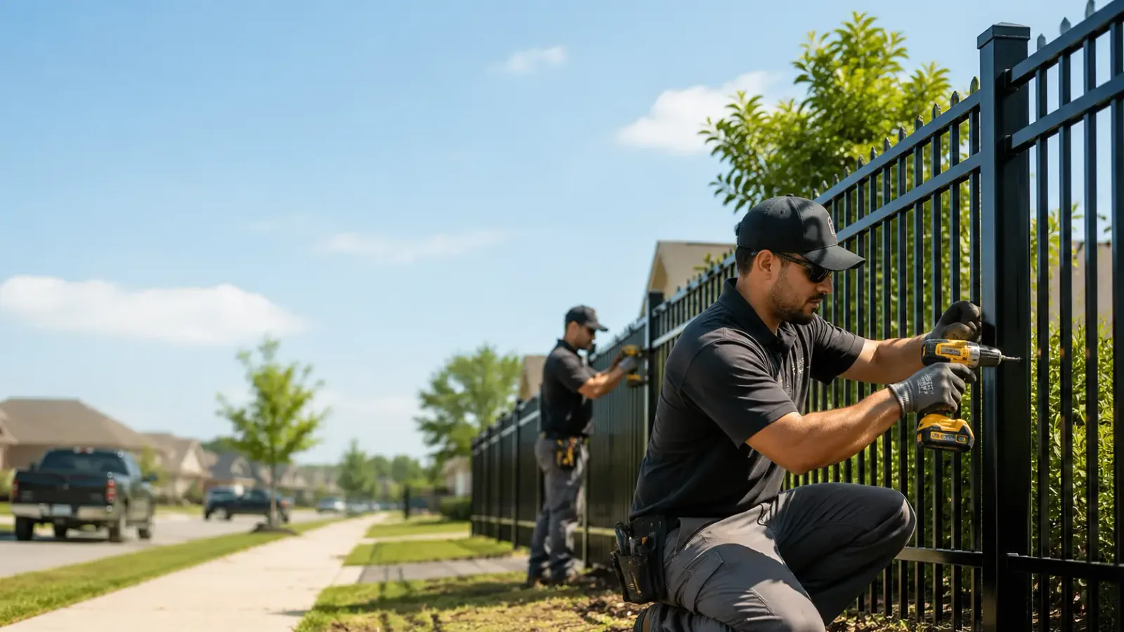 Metal Fence Installation in Pulaski, VA